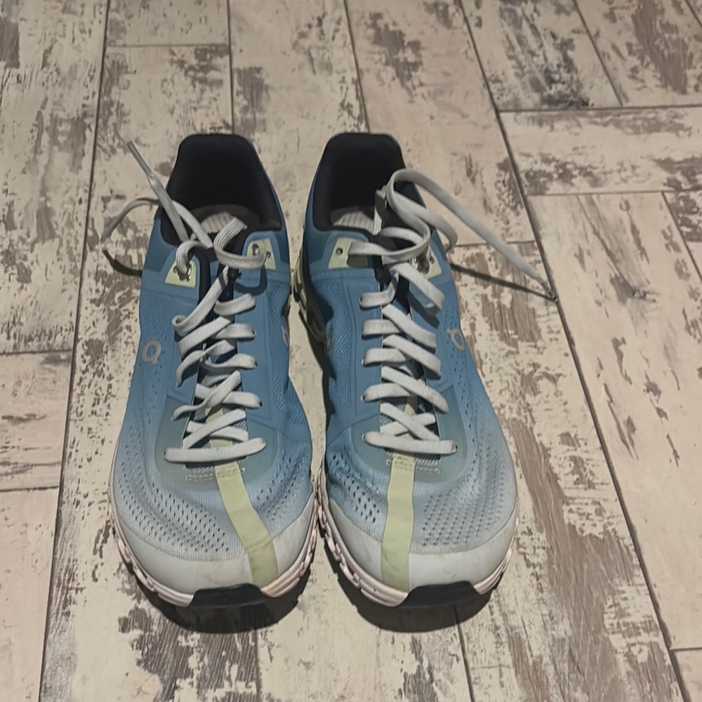 On Running Men's Light Blue Athletic Shoes